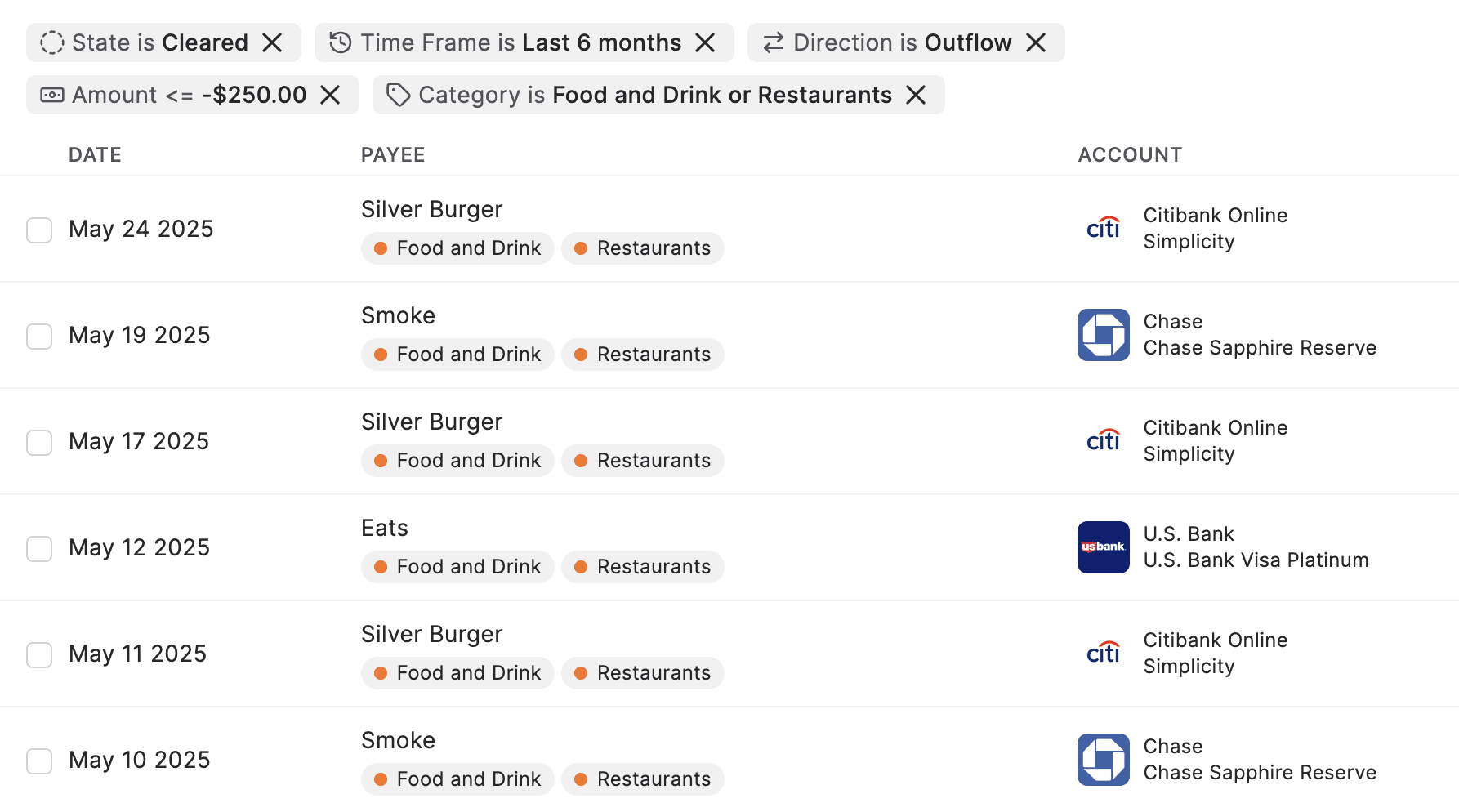 Advanced Search & Filtering